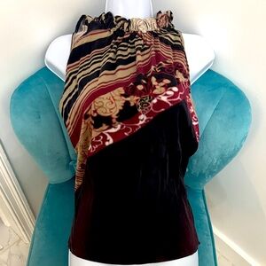 Ellie Tahari Women's Top Silk Size M